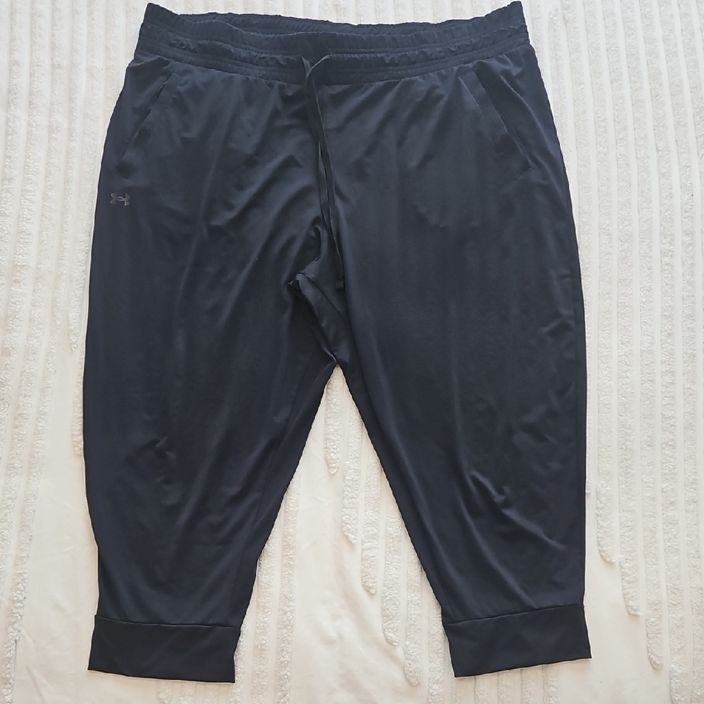 Under Armour Jet Black Jogger Pants
